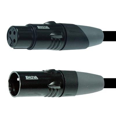 Enova XLR kabel 3-pin analog og AES DMX