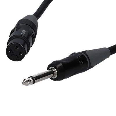 Enova mikrofonkabel XLR hun til monojack
