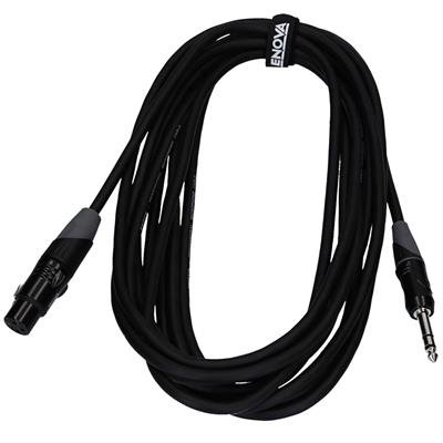 Enova mikrofonkabel XLR hun til stereo jack