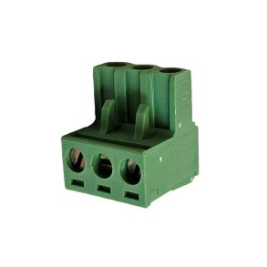 Euroblock stik 3 terminaler 5 mm, pr. styk