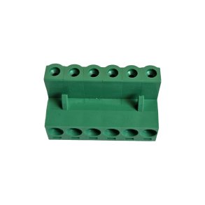 Euroblock stik 6 terminaler 5 mm, pr. styk
