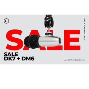 Earthworks DK7 tromme mikrofon st Kampagne tilbud f DM6 U/B
