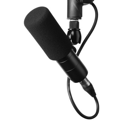 Earthworks Ethos broadcast mikrofon XLR, Sort
