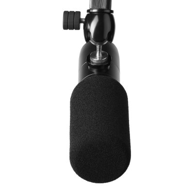 Earthworks Ethos broadcast mikrofon XLR, Sort