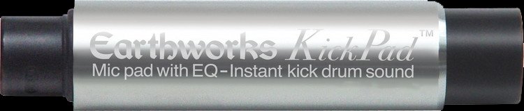 Earthworks Kickpad, mic level kick drum processor
