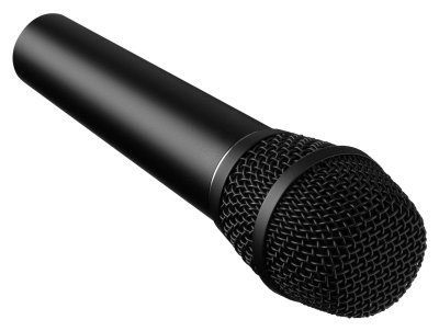 Earthworks vokal mikrofon supercardioid, kondensator, Sort