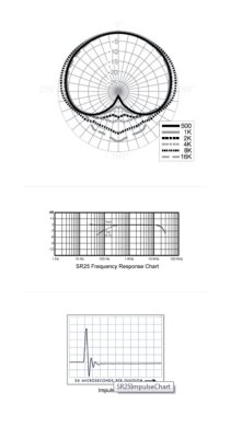 Earthworks SR25 trumset overhead kondensatormikrofon