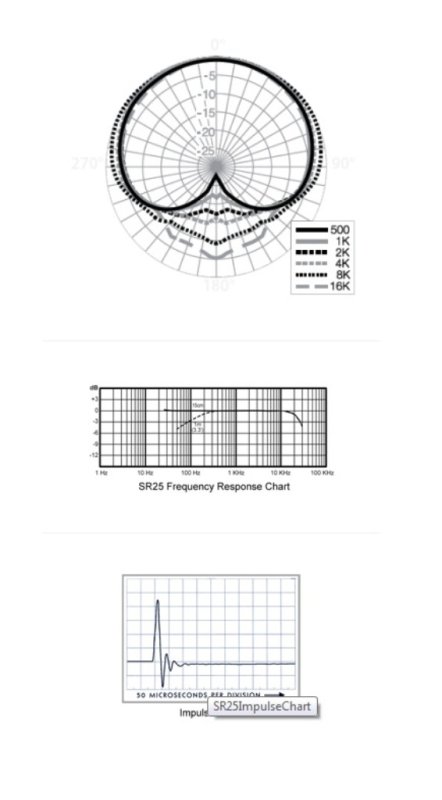 Earthworks SR25 trumset overhead kondensatormikrofon