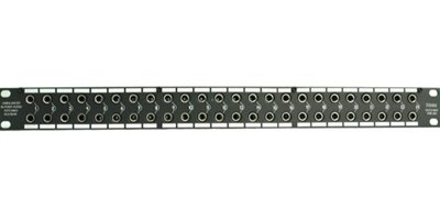 Hosa 48 pt. jack patchpanel phono ubalanceret HN