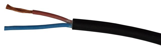 Hjttalerkabel til installation LSZH 2 x 1,5 mm2 =6,2 mm 1 m afklip