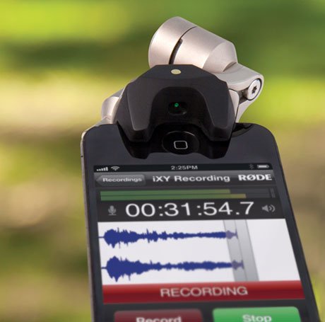 Rde iClamp heavy-duty for iXY & iPhone 4 / 4S