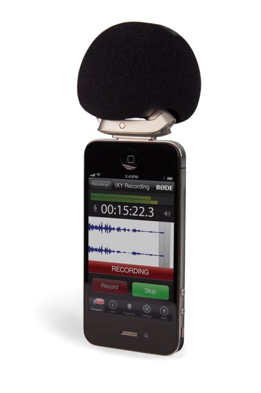 Rde iXY stereo kondensatormikrofon til iPad & iPhone