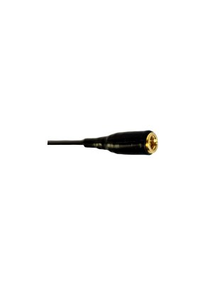 JTS kabel til headset mikrofon 3-pol mini XLR, Sort
