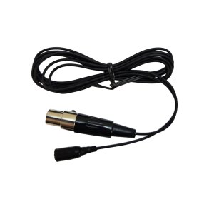 JTS kabel til headset mikrofon JTS/Shure, Sort