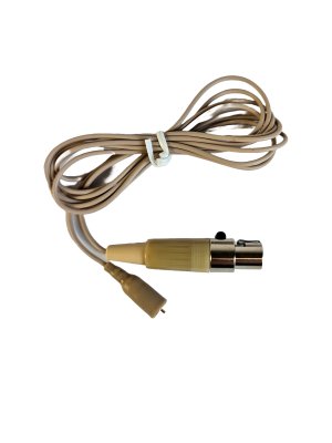 JTS kabel til headset mikrofon3-pol mini XLR, Beige