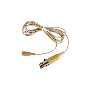 JTS kabel til headset mikrofon JTS/Shure, Beige