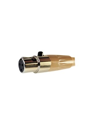JTS kabel til headset mikrofon 3-pin, Beige