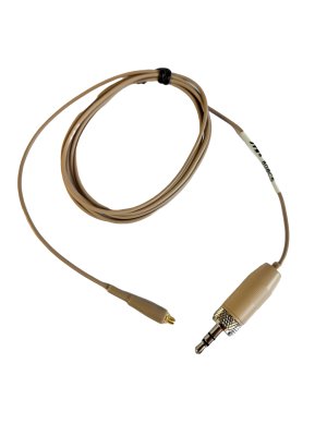 JTS kabel til headset mikrofon Sennheiser, Beige