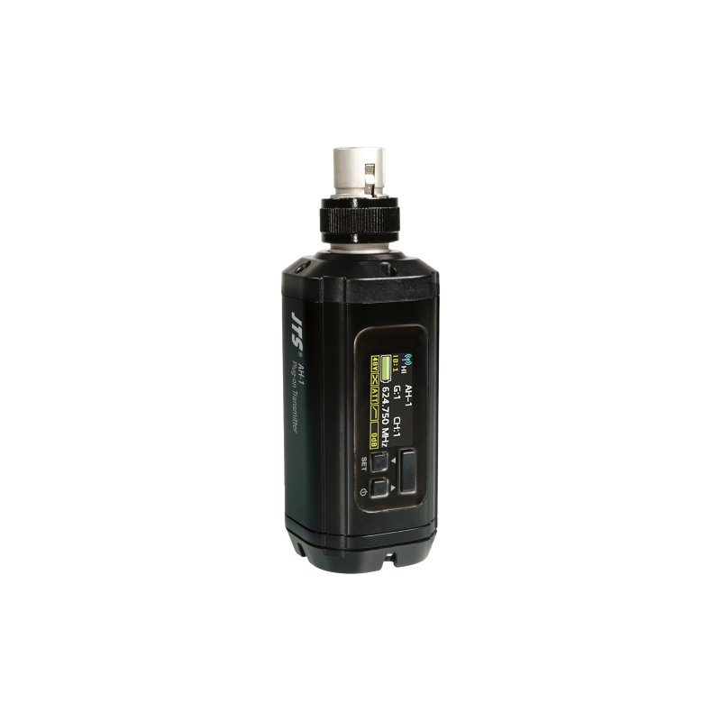 JTS XLR plug-on transmitter med 48 V Phantom  530-605 MHz