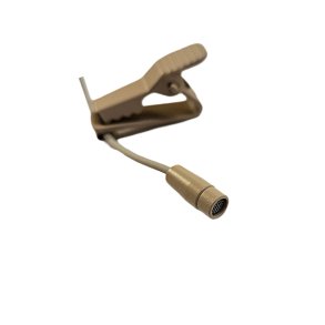 JTS Lavalier mikrofon Omni pakke m/ 4 forskellige stik, Beige