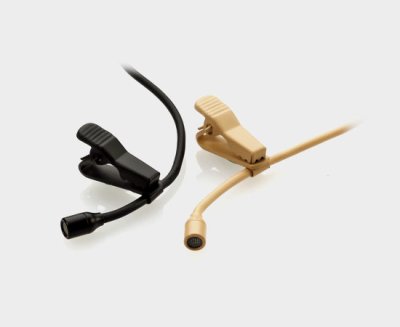 JTS Lavalier mikrofon Omni pakke med 4 connector, Sort