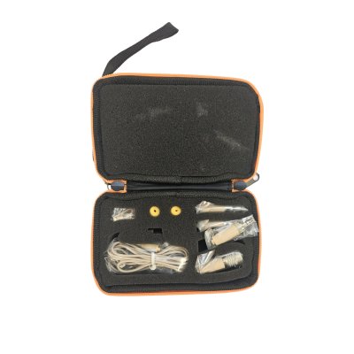 JTS Lavalier mikrofon Omni, pakke med 4 connector, Beige