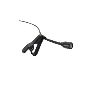 JTS Lavalier mikrofon Omni-paket med 4P till Shure och JTS, Svart