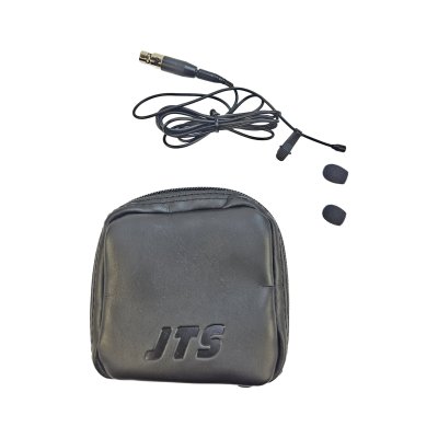 JTS Lavalier mikrofon Omni-paket med 4P till Shure och JTS, Svart