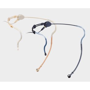 JTS headset mikrofon Cardoid m/ 3 stik, Sort