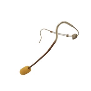 JTS headset mikrofon Cardoid m/ 3 kontakter, Beige