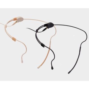 JTS miniature headset mikrofon, Sort