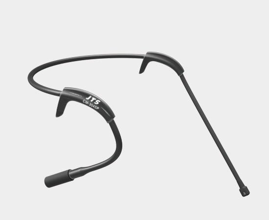 JTS svedsikker fitness headset mikrofon, Sort
