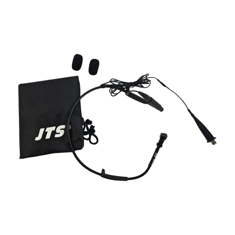 JTS svedsikker fitness headset mikrofon, Sort