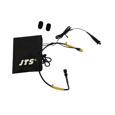 JTS svedsikker fitness headset mikrofon,  Gul