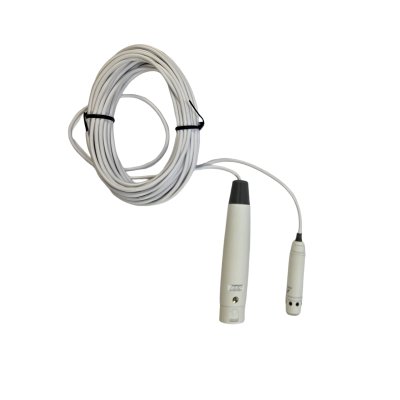 JTS nedh�ngt loftsmikrofon supercardoid 3-P XLR, Hvid
