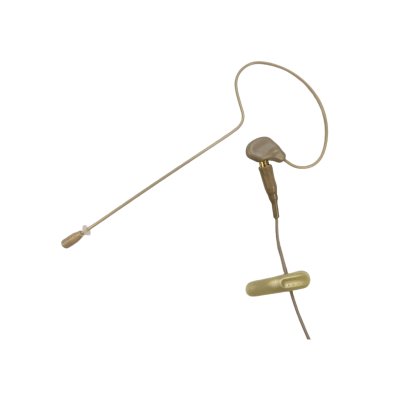 JTS single ear headset mikrofon Omni 4P mini XLR  stik Beige