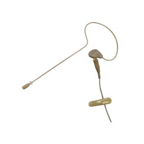 JTS single ear headset mikrofon Omni m/minijack stik, Beige