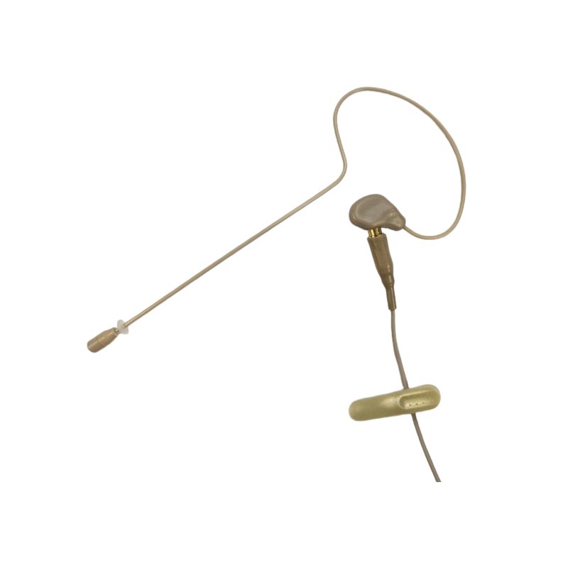 JTS single ear headset mikrofon Omni m/minijack stik, Beige