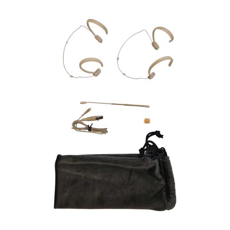 JTS headset mikrofon omni, Beige