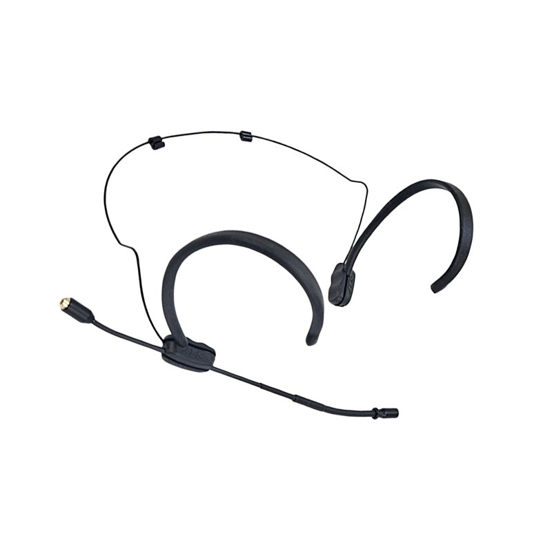 JTS headset mikrofon omni, Sort