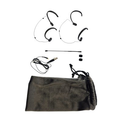 JTS headset mikrofon omni, Sort