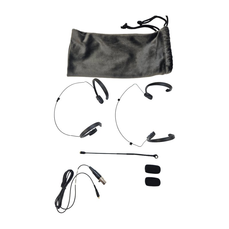 JTS Headset mikrofon retningsbestemt, Sort