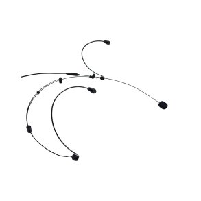 JTS Headset mikrofon kugle karakteristik 4p mini XLR, Sort