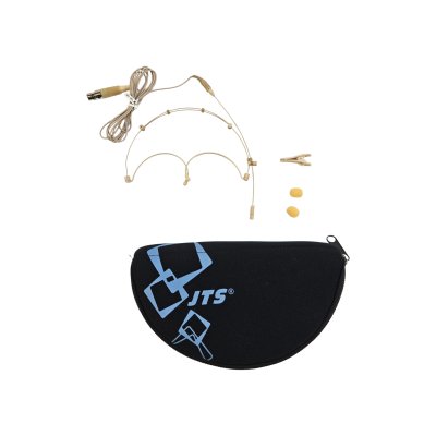JTS Headset mikrofon kugle karakteristik 4p mini XLR, Beige