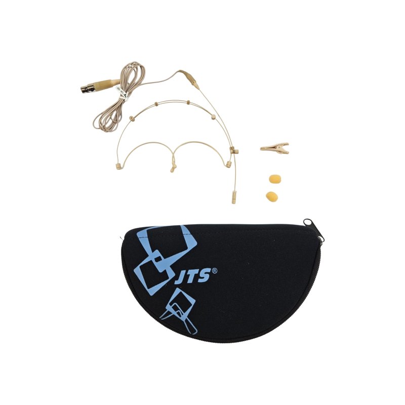 JTS Headset mikrofon med kuglekarakteristik 4p mini XLR, Beige