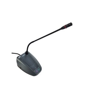 JTS bord konference mikrofon chairman m/on-off knap 30 cm mic