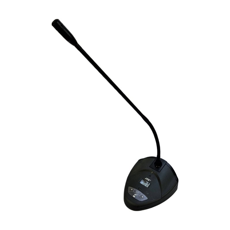 JTS trdls konferens mottagare med 4 bordsmikrofoner