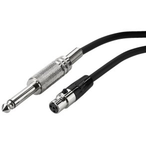 JTS guitarkabel 70 cm 4P-mini XLR til Jack 6.3 mm