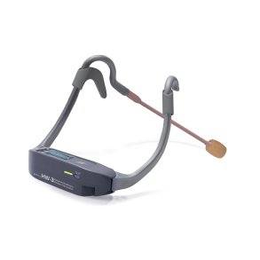 JTS tr�dl�s headset mikrofon til RU-80  frekv 823 - 865 MHz
