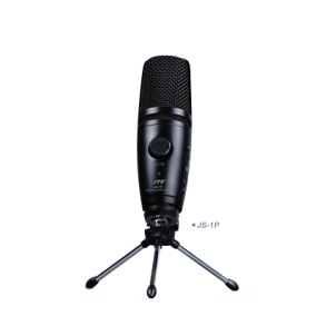 JTS podcast mikrofon med USB, svart
